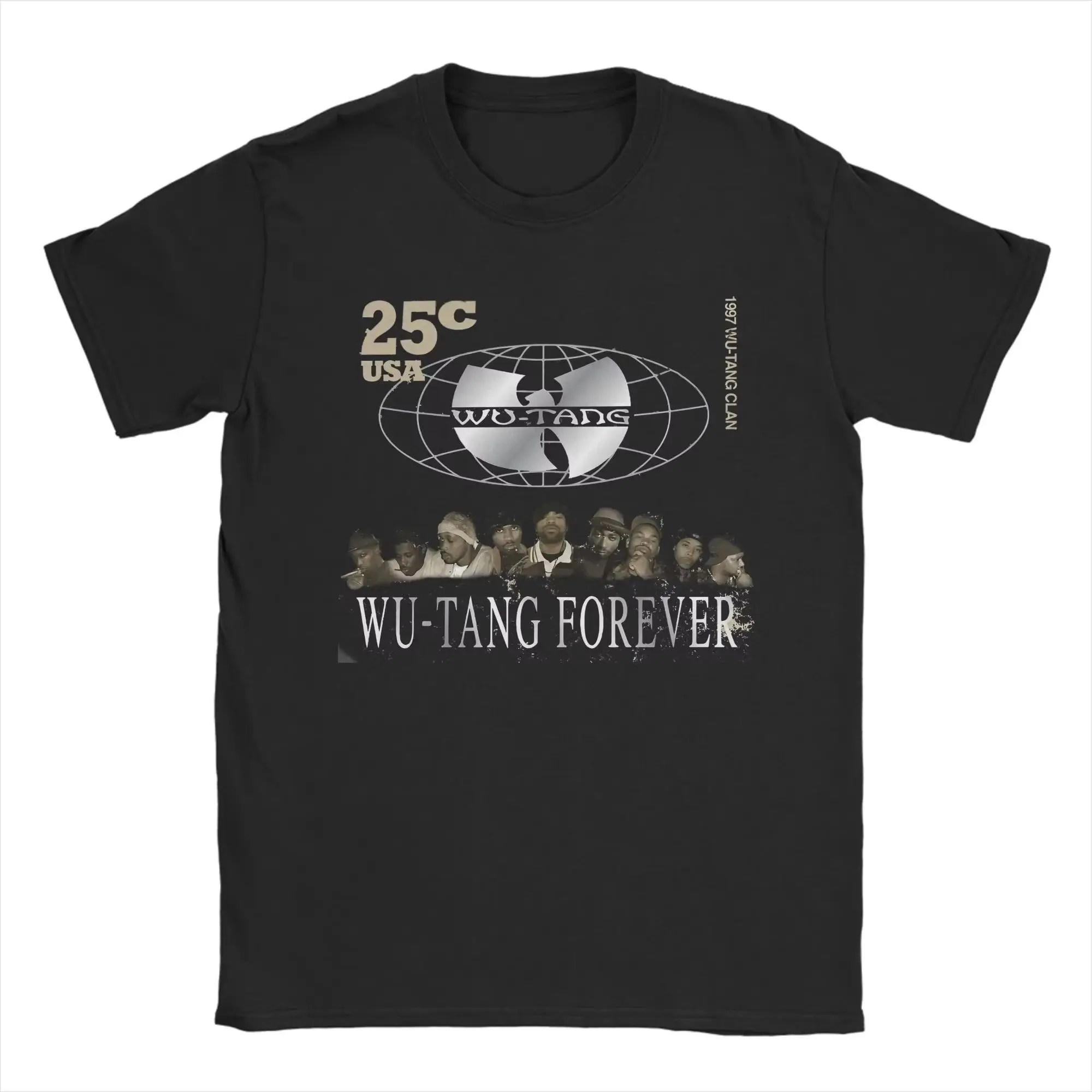 Camisetas Rock Y2k Hip Pop, camisetas de moda The Final Chamber Wu Clan T-tangs Forever Tour, ropa informal holgada, Unisex