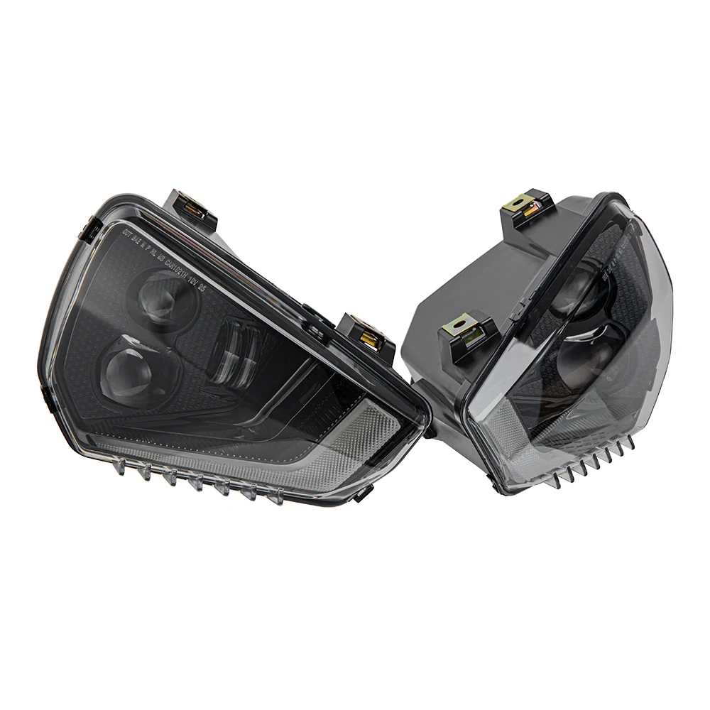

Front LED Headlights Assembly LED Lamp w/High-Low Beams DRL Turn Signal Light For or Can Am Ryker 600 900 Sport Rally Editions