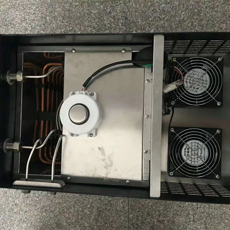 #Desktop draft beer machine 200W water-cooled horizontal beer refrigerator Beer sales and fresh-keeping machine