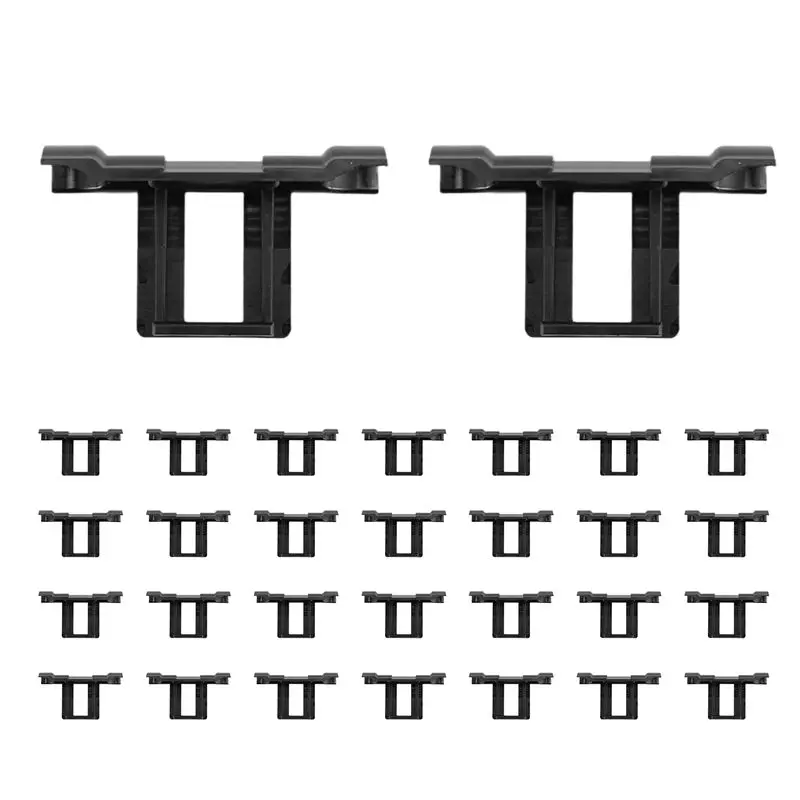 Aug. 30Pc Solar Panel Frames Water Drained Clip Thickness 30Mm PV Panels Auto Remove Stagnant Water Dust Outdoor Tool Durable