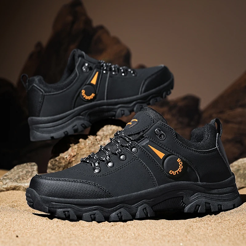 

Mens Hiking Shoes Outdoor Trekking Comfortable Breathable Anti Slip Super Large Size 47 Stylish Versatile Durable Lightweight