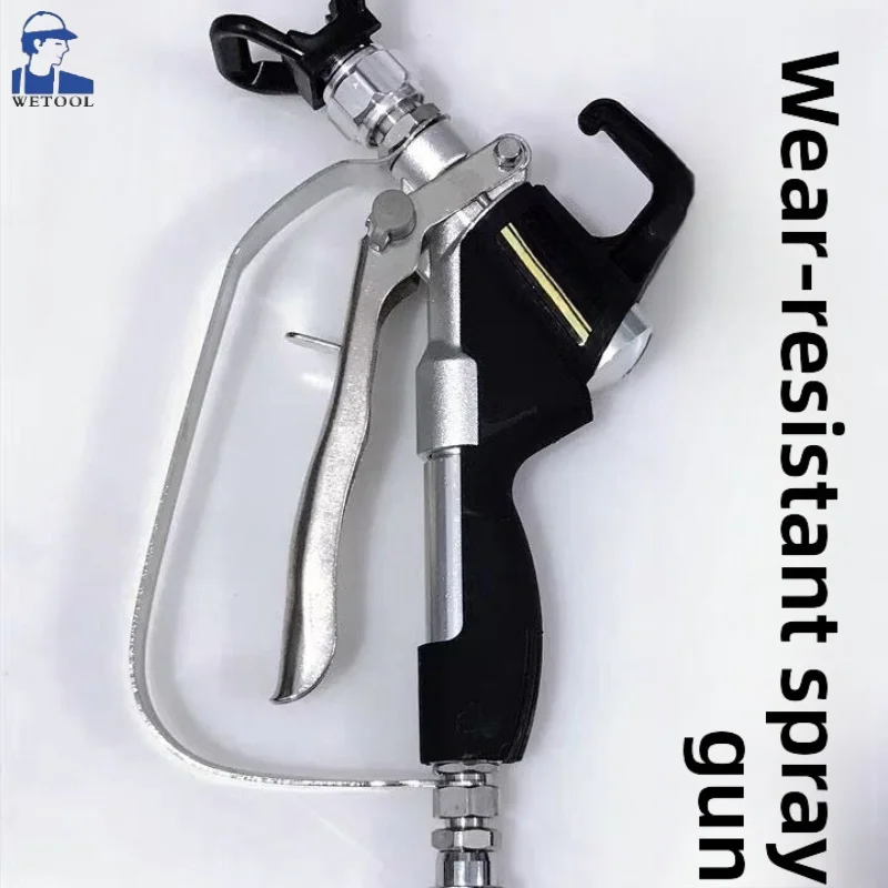 ASG-9 Airless Spray Gun House Paint Spray AirBrush Texture Plaster Putty Swivel un Repair Kit 350Bar House Paint Inline