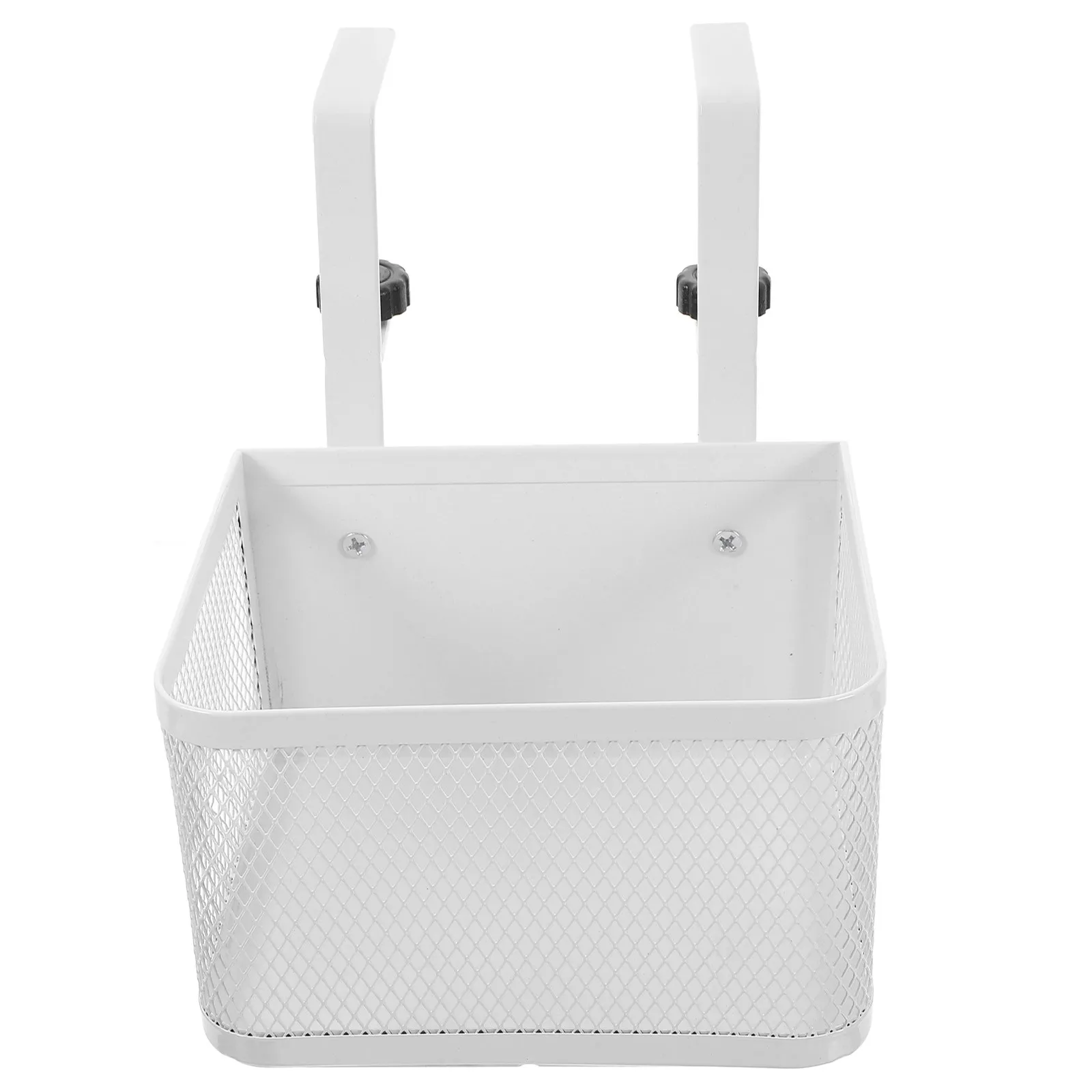 

Clamp-on Desk Organizer Basket Under Desk Storage Shelf for Office Home Classroom No Drill Metal Wire Cord Management Solution