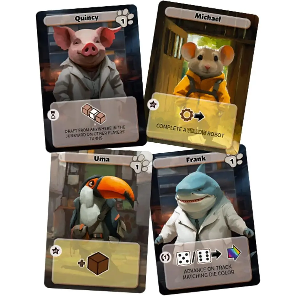 Robot Factory Game: Dice Drafting Strategy for Ages 12+, 1-4 Players, 45 Min Playtime by Surfin' Meeple