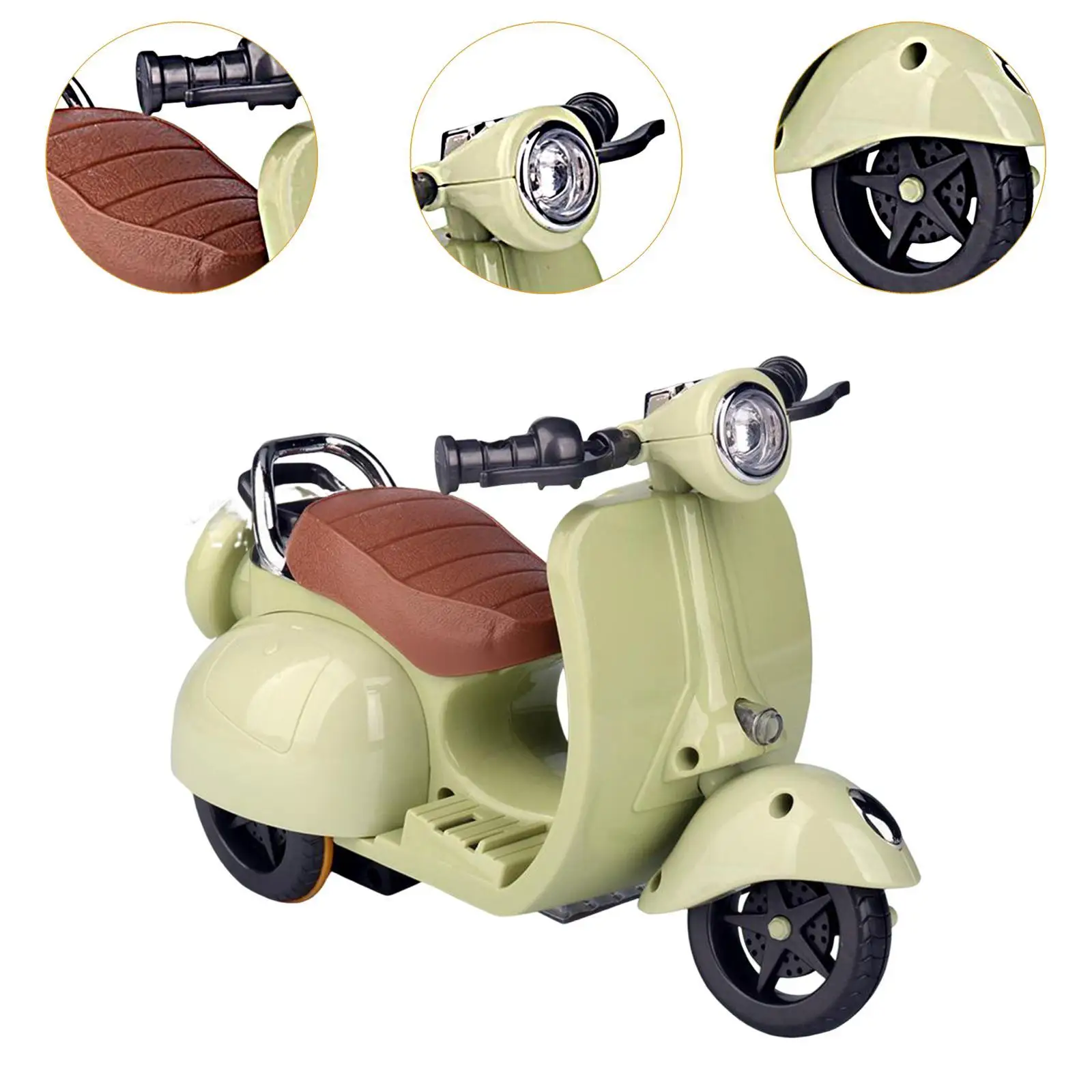 Accessoire de poupée, jouet de jeu, figurine de dessin animé, fournitures pour animaux de compagnie, jouet de Scooter pour maison de poupée