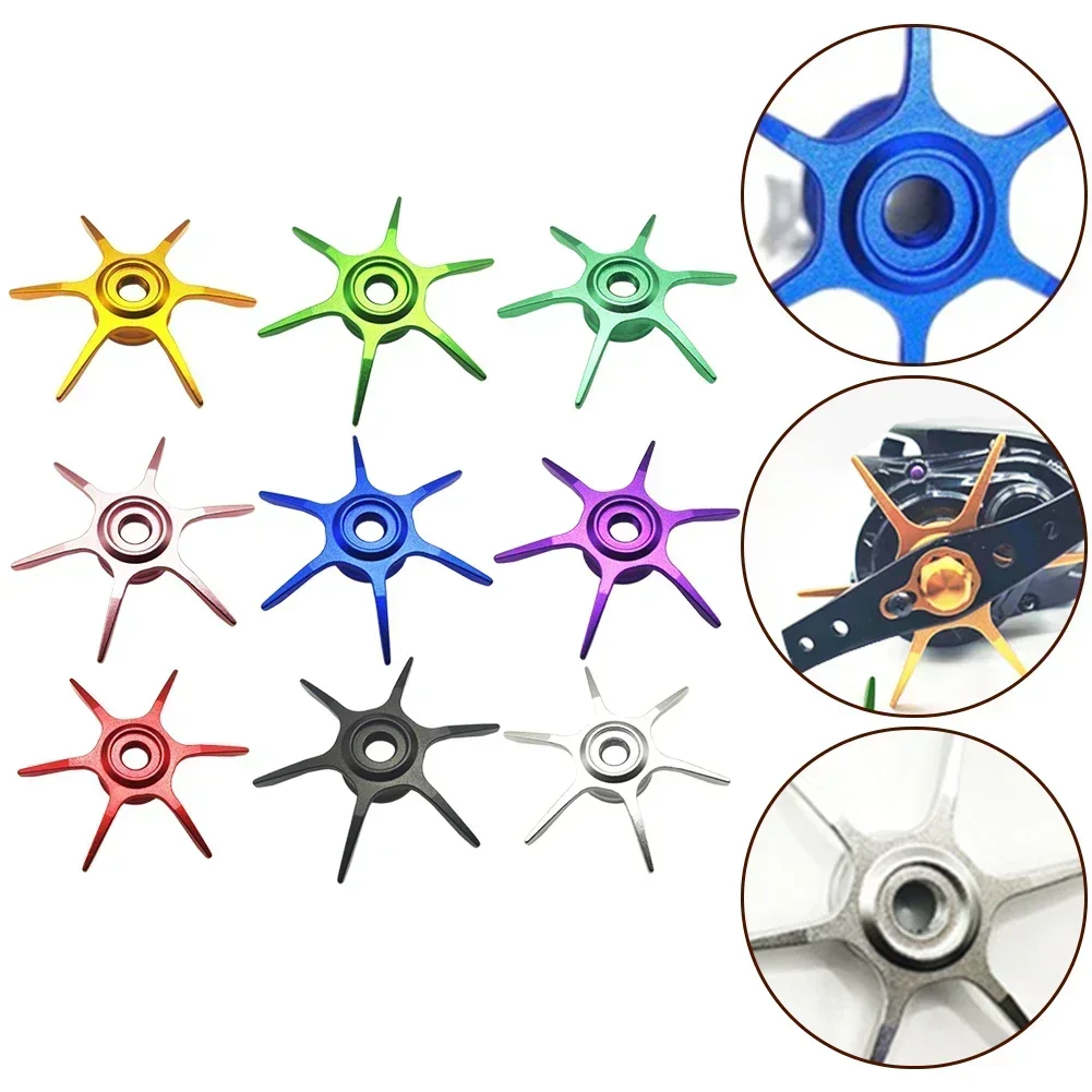 

1pcs Fishing Star Brake Modified For Abu Max Series B3/B4/P3/P4/P5 Water Droplet Wheel Six Star Brake Outdoor Fishing Accessory