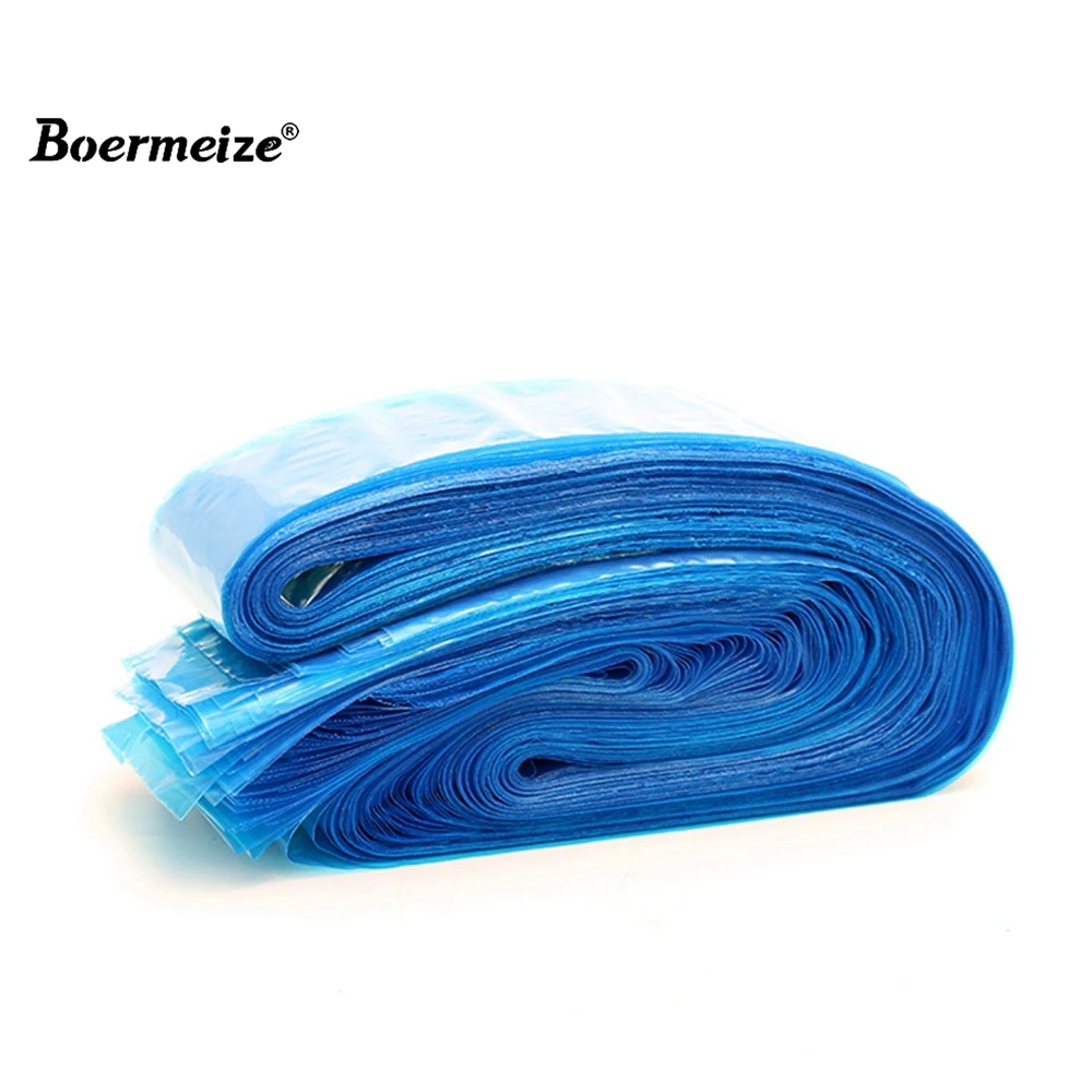 100 Teile/paket Einweg Blau/Schwarz Tattoo Clip Cord Ärmeln Taschen Abdeckungen Taschen Für Tattoo Maschine Tattoo Zubehör Permanent Make-Up