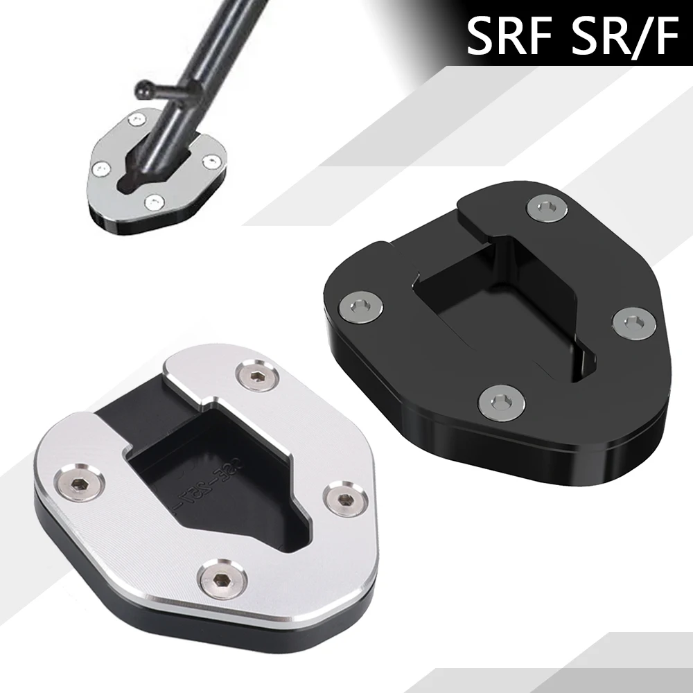 

For Zero SRF SR F 2019 2020 2021 2022 2023 2024 SR/F Motorcycle Accessories Kickstand Side Stand Enlarger Extension Plate Pad