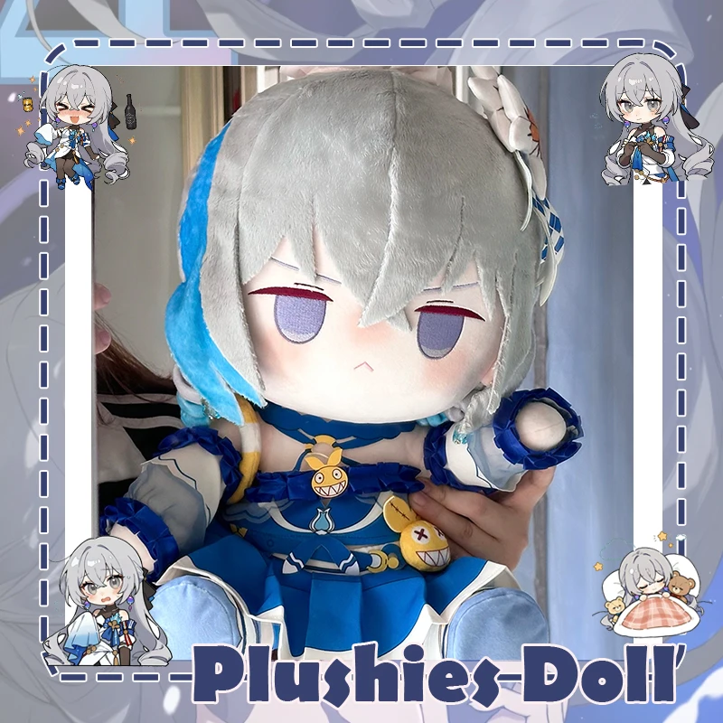 Gioco Honkai Impact 3 Bronya Zaych Peluche Bambola Herrscher of Truth Cotone Farcito Seduto Giocattolo Peluche Anime Cuscino Figura Regalo 40 cm