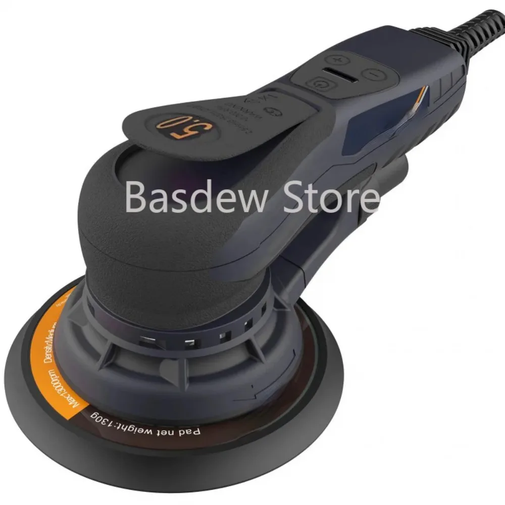 Central Vacuum Brushless Motor Sander orbital 6Inch 150mm Power Sander Electric Orbital Sander