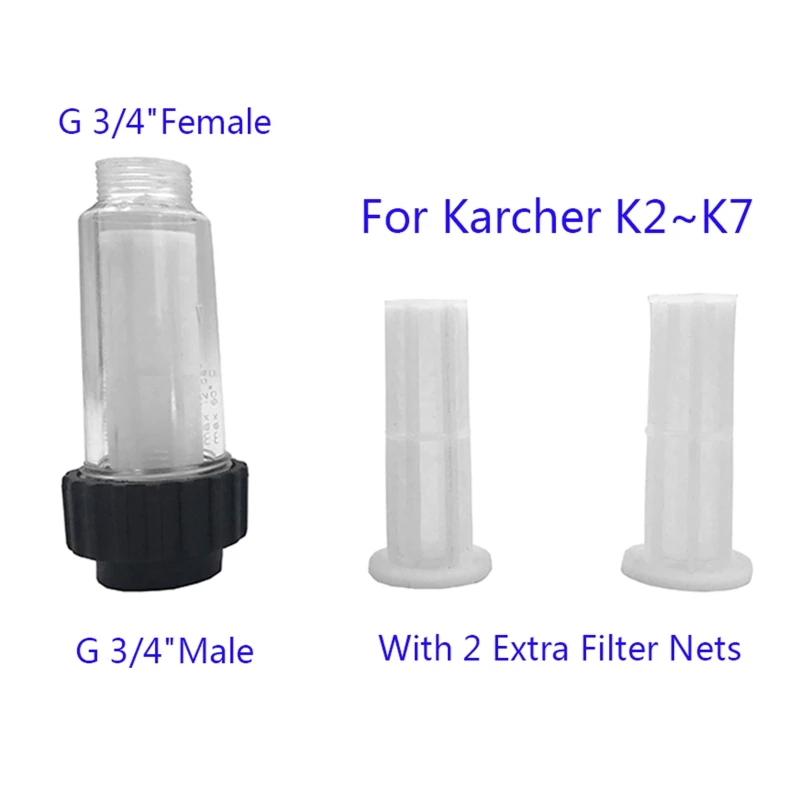 Set Filter Pencuci Tekanan untuk Karcher K2 K3 K4 K5 K6 K7 Pembersih Multifungsi Gadget Praktis