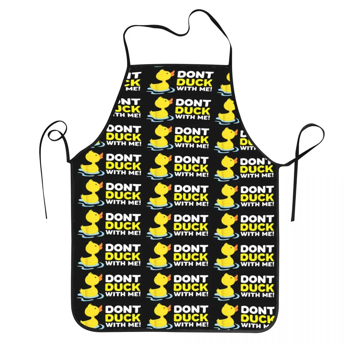 Duck Dont Rubber Aprons Chef Cuisine Tablier Waterproof Bib Kitchen Cleaning Pinafore for Women Men Painting