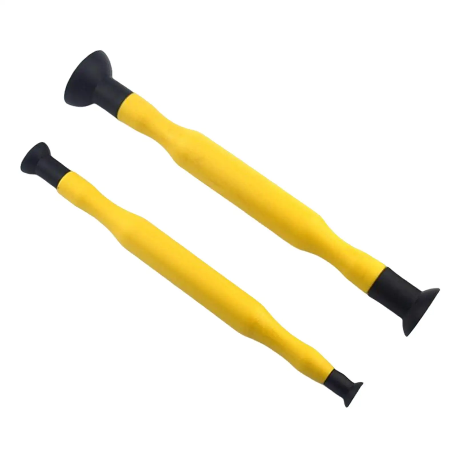 2 Pieces Double Ended Grip Valve Grinding Lapping Stick Tool Set Cutting Paste with Suction Cups Car for Automotive