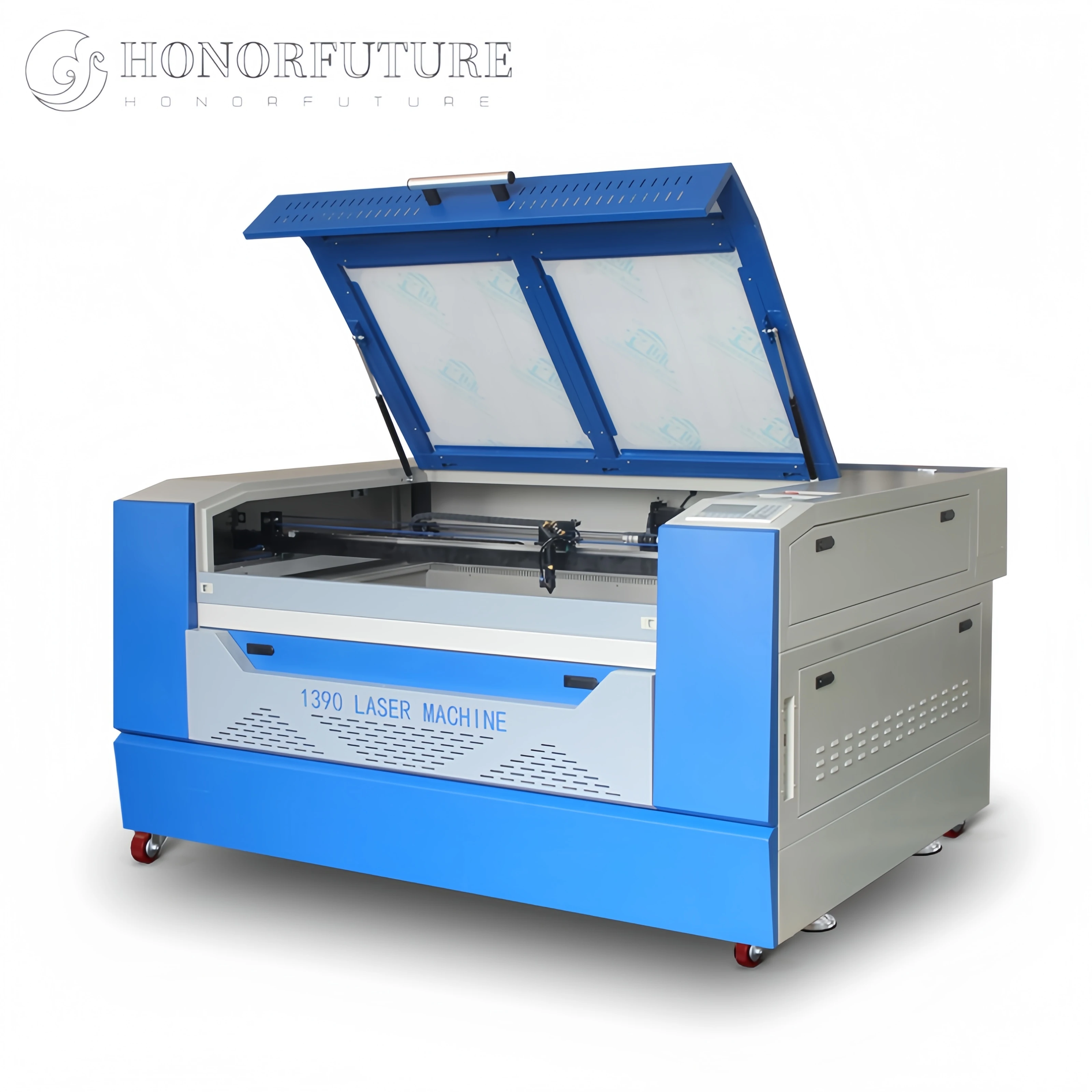 High Precision 6090 1390 1325 60W 80W 100W CO2 Fiber Laser Engraving Cutting Machines for Metal Wood Acrylic Plastic Rubber New