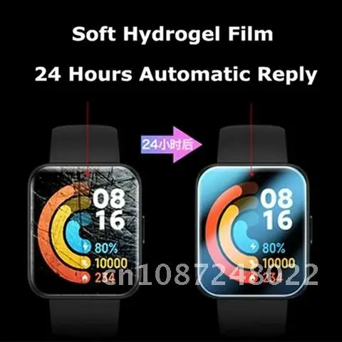 

Protective Hydrogel Film For Redmi Watch 2/Watch 2 Lite Full Cover Screen Protector For Xiaomi Mi Watch Lite/Redmi Watch Film