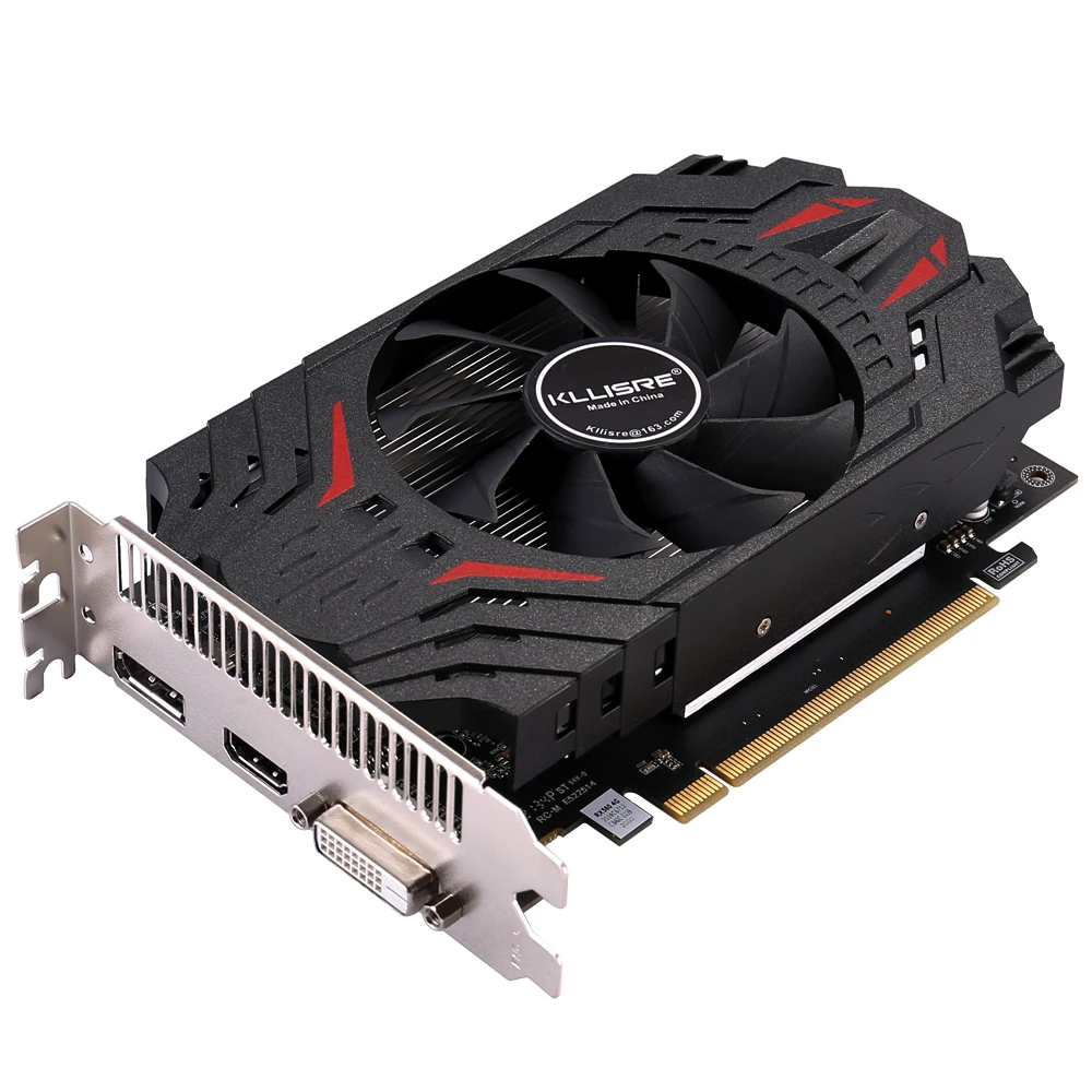 Kllisre RX 560 4GB RX 550 4GB New Graphic Card 128Bit GDDR5 Video Cards For AMD Radeon RX560 550 4G