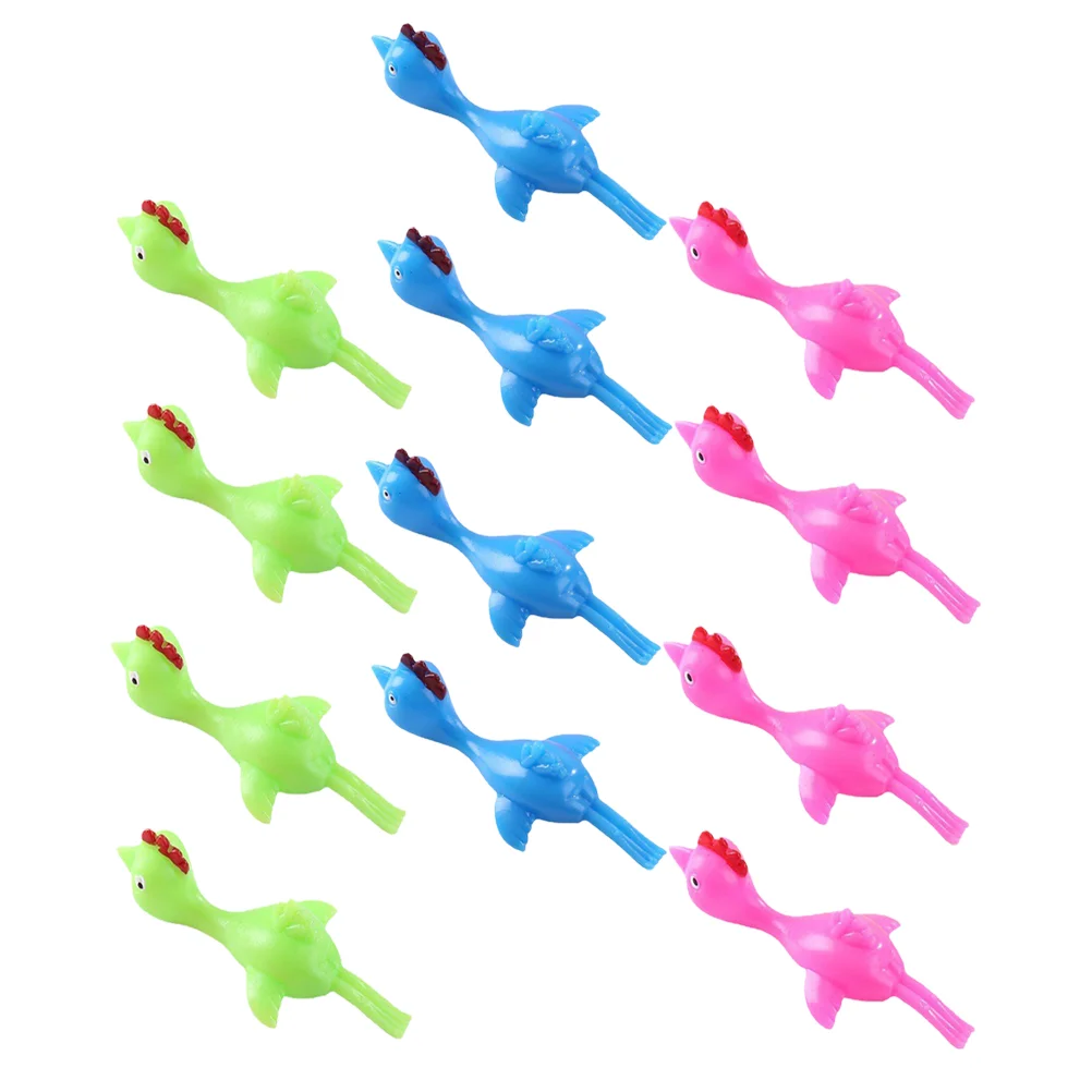 

30 Pcs Dinosaur Toy Interesting Kids Accessory Children Finger Toys Plaything Elastic Taste