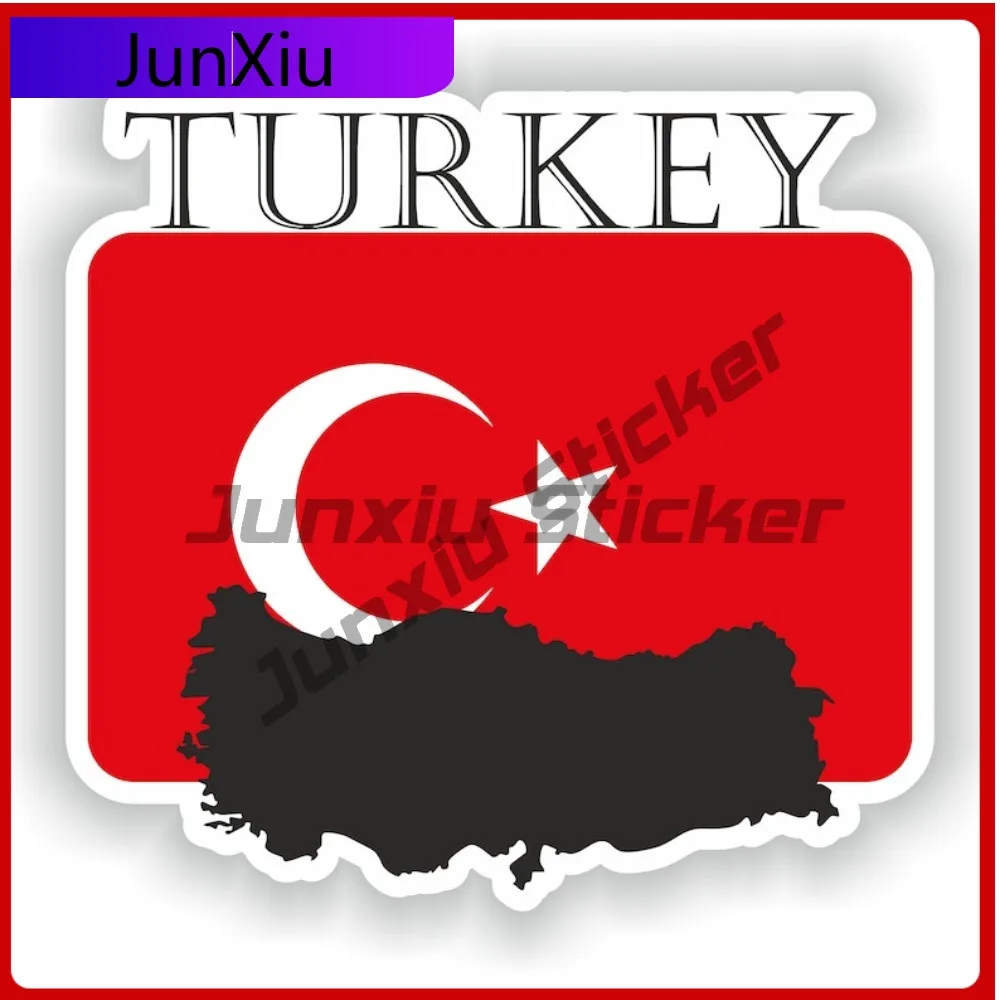 

Turkey Graphic Trendy Wall Waterproof Sticker Decoration Outline Fade Waterproof Anime Badge Decoration Shape Funny Sticker