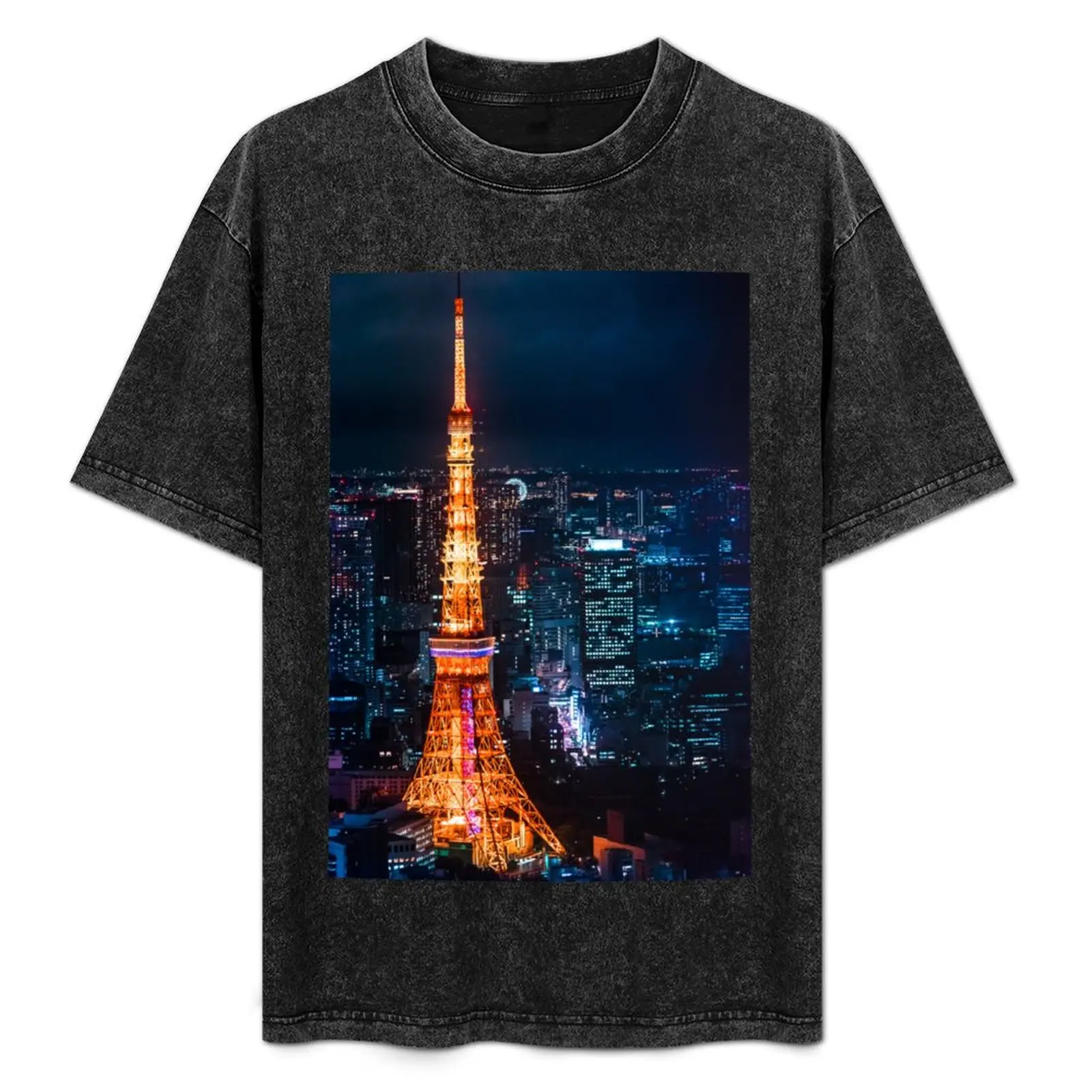 Neo-Tokyo T-Shirt blue archive shirts graphic tees vintage t shirts blanks mens graphic t-shirts pack