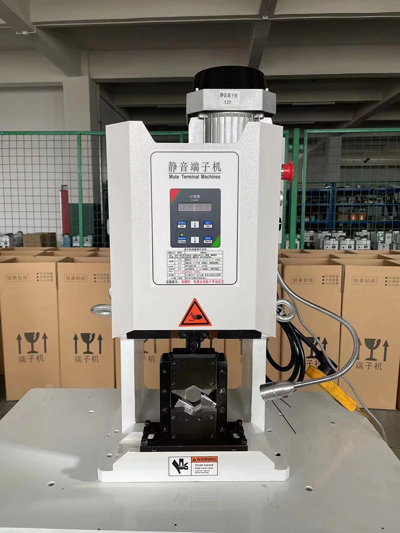 2025 رائجة البيع آلة ضغط الكابلات 12 طن مع قالب العقص الطرفي السداسي غير معزول آلة العقص الطرفية الكبيرة #3