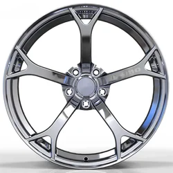 forged  v1 4X100 5X114.3 chrome wheels