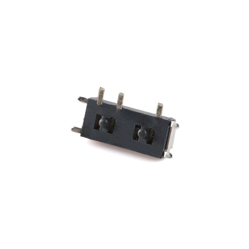 Interruptor de alavanca on-off micro SMD, alça lateral deslizante, micro interruptor pequeno, pequeno, MSK-1106-7P-1.8H, 7Pin, altura de 1,5mm, 10pcs