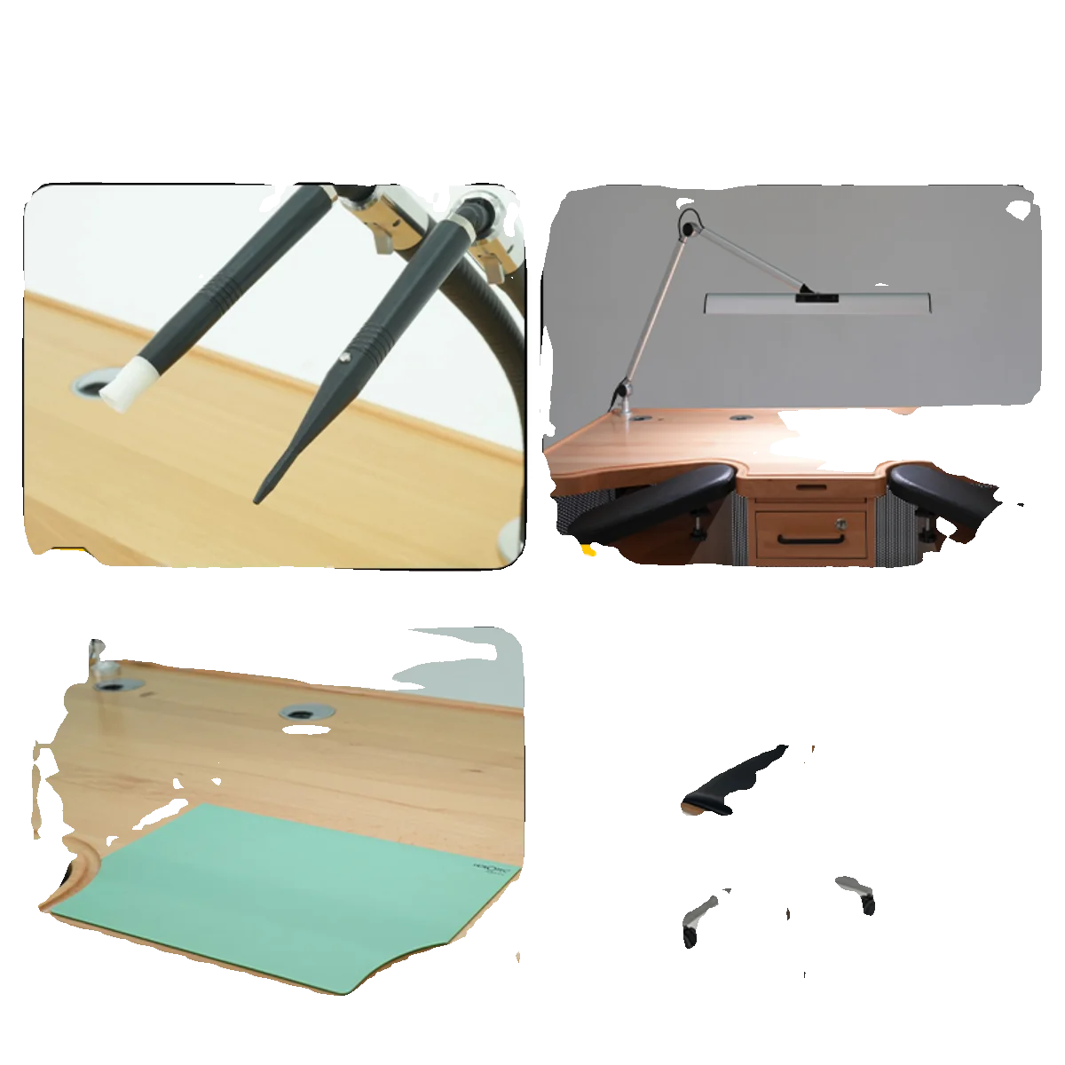 Watch repair table Special repair table for watch repair, solid wood precision workbench, removable maintenance workbench