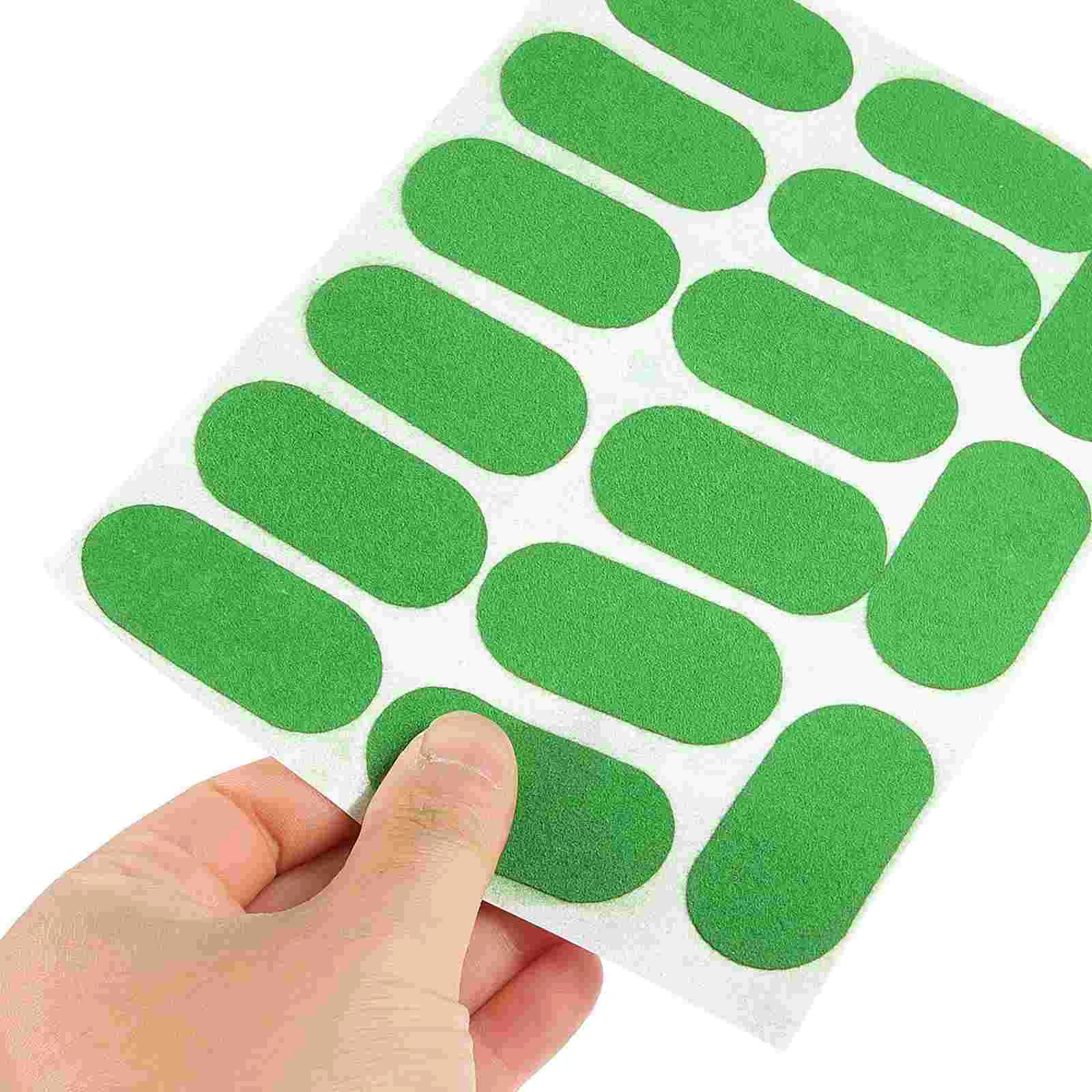 Patch Billiard Table Green Dot Marking Sticker Cloth Repair Damaged Hole 1 Piece (oval Sticker) Balls Pool Accessory Patches