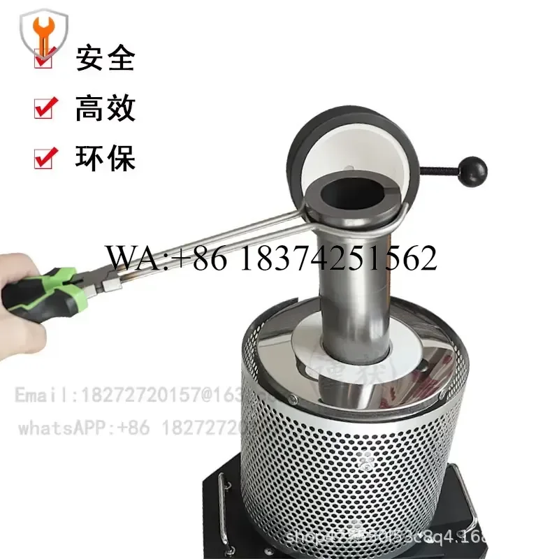 Wmwmnu for New Gold Melting Furnace Small Casting Silver Melting Graphite Crucible High Temperature Melting Gold