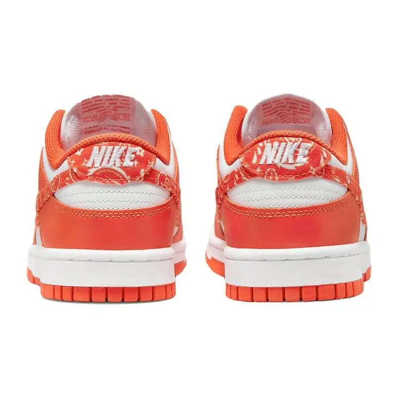 Nike Femme Dunk Low 'orange Paisley' Sneakers Chaussures Dh4401-103