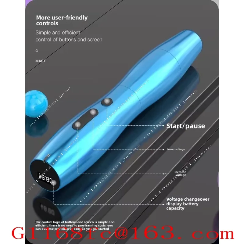 P20 Rotary Machine Mast 2.5mm Stroke Wireless Permanent Makeup Machine Pen Supplies