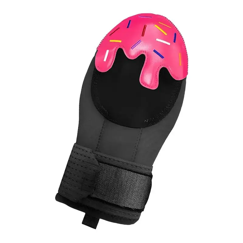 Youth Sliding Mitt Ice Cream Baseball Hand Guard Protective Baseball Hand Guard Baserunning Sliding Mitt With Elastic Strap For