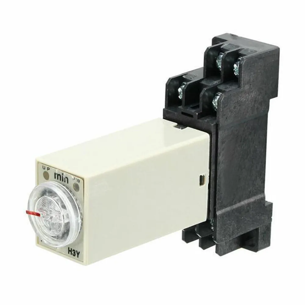 Time Relay Solid State Time Relay 10m 30m 1h Base for 1s 5s for 10s 30s 60s 50 60Hz Delay Timer High On Type Time