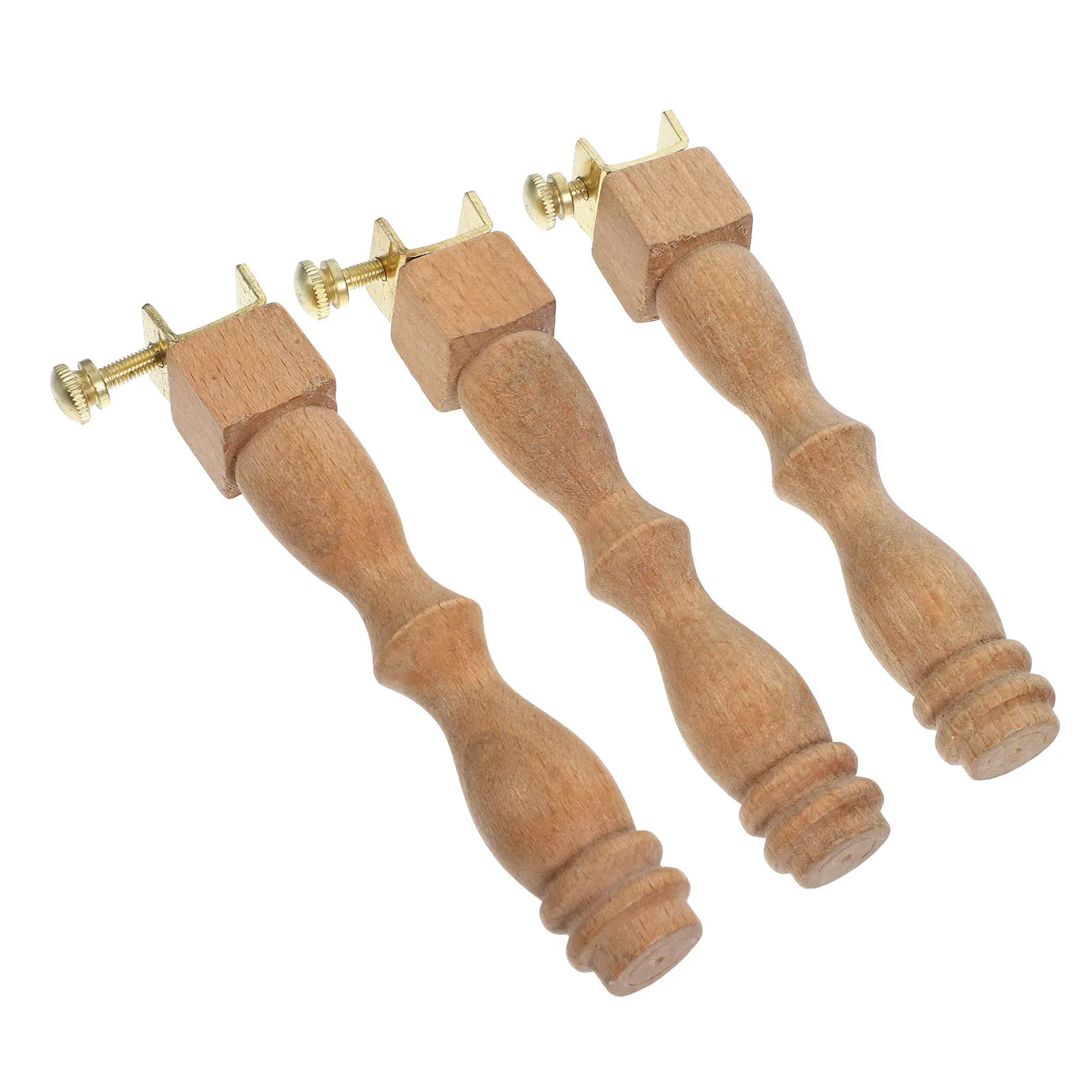 Wooden Cross Stitch Frame Heightening Tool Embroidery Support Stand with Fixing Nails for Hand Fatigue Relief and