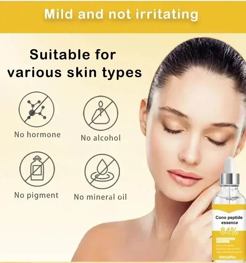 Serum Anti Keriput menghilangkan kerutan garis halus di sekitar mata gagak kaki leher Serum kerutan