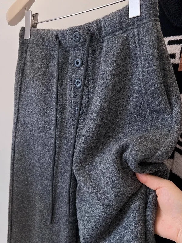 ディープアイ Fce-ライン ワイドレッグ カメレパンツ レディース 秋冬 カジュアル ストレートカットパンツ l ウエストゴム