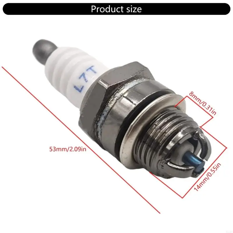 ประสิทธิภาพสูงหัวเทียน L7T 3 เสาสำหรับน้ำมันเบนซินเชนซอว์แปรงตัด HX6C