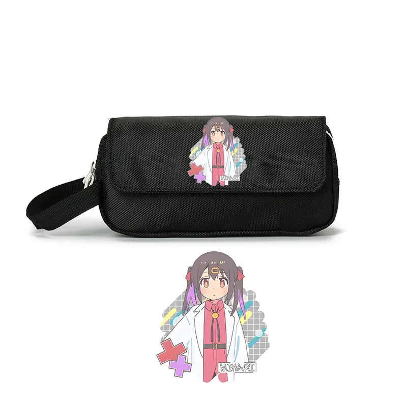 Oyama Mihari Oyama Tsun Hozuki Kaede Popular Anime Two-dimensional Peripheral Canvas Pencil Case Large Capacity Pencil Case