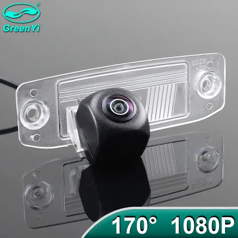 그린이 170 ° 1920x1080P AHD 특수 차량 후면보기 카메라 Kia K3 Freddy Sorento Borrego Carens Hyundai Elantra Sonata Car
