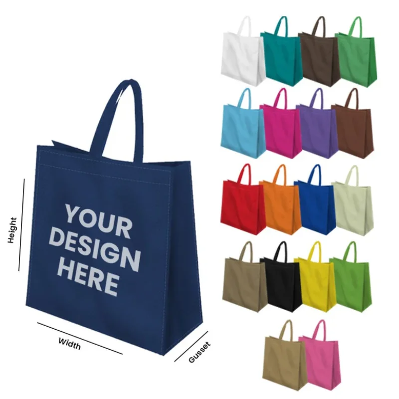 

LBSISI Life-Customize Non-Woven Bags, Personal Bag, Design Your Own, Business and Company, Wedding, Birthday Party, High Quality