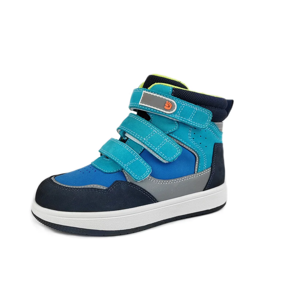 Kid Boys Sneakers Spring Leather Orthopedic Casual Shoes For Children Girls 3To 12Years Age