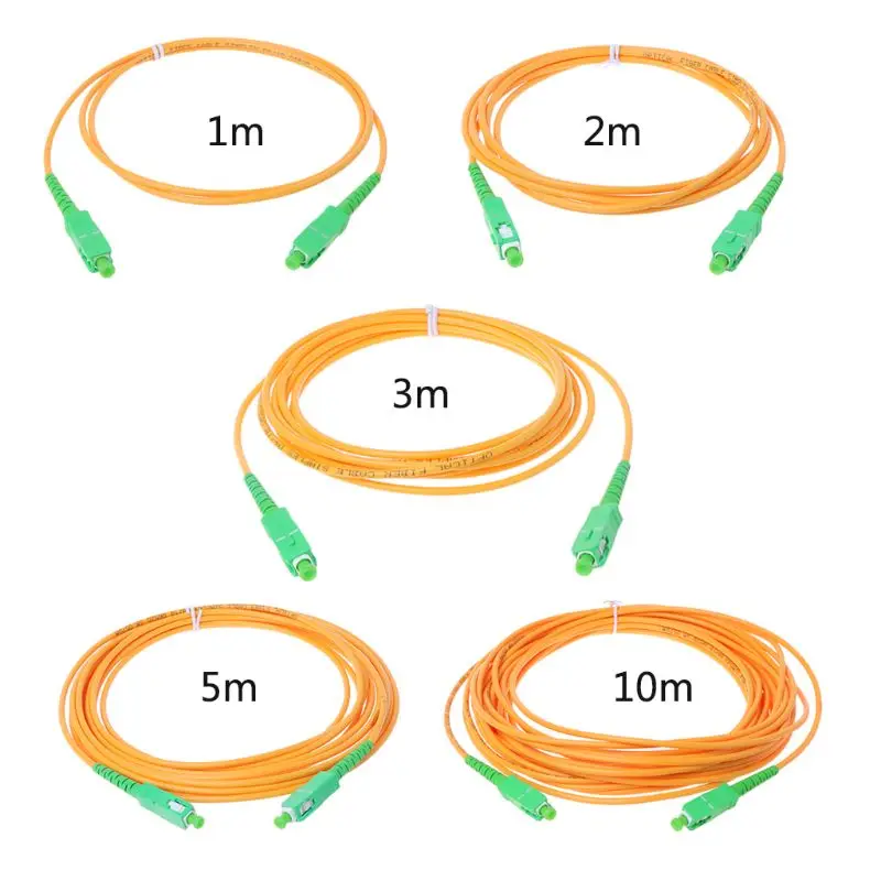 SC/APC-SC/APC-SM 3mm Fiber Optic Jumper Cable Single Mode Extension Patch Cord