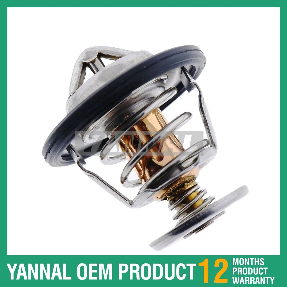 YM129155-49800 Thermostat For Yanmar 3D84 3D78 3D88 4D88 3TN84 4TNE88 4TNV88