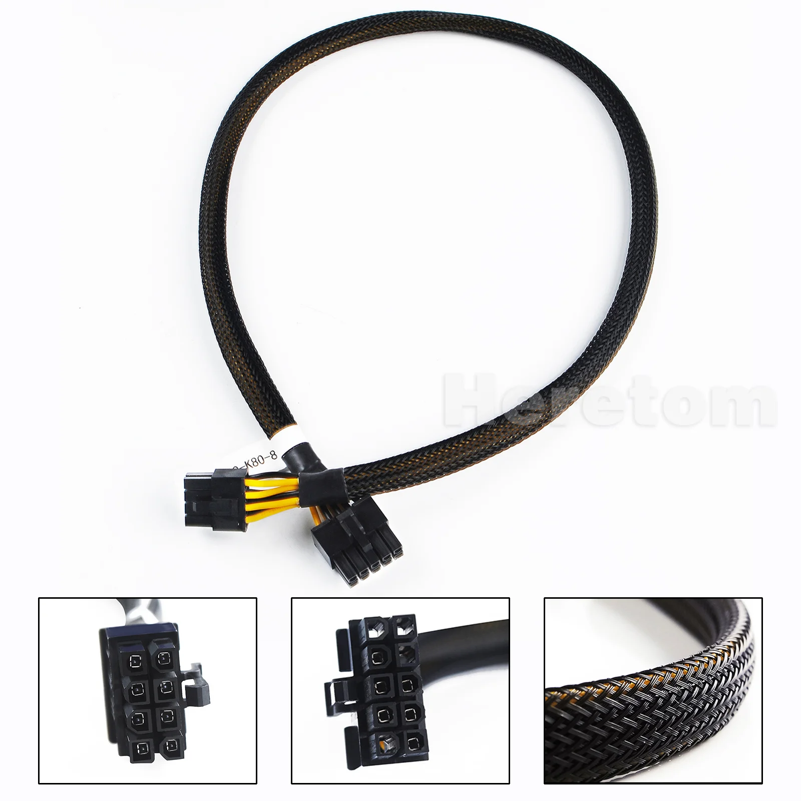 10-pin to 8-pin PCIE GPU Power Adapter Cable for HP DL380 G8 Gen 8 Nvidia K80/M40/M60/P40/P100