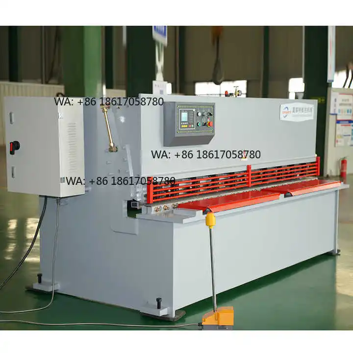 New High Accuracy QC12K Series 4x4000mm CNC Fully Automatic Hydraulic Guillotine Shearing Machine with Pump