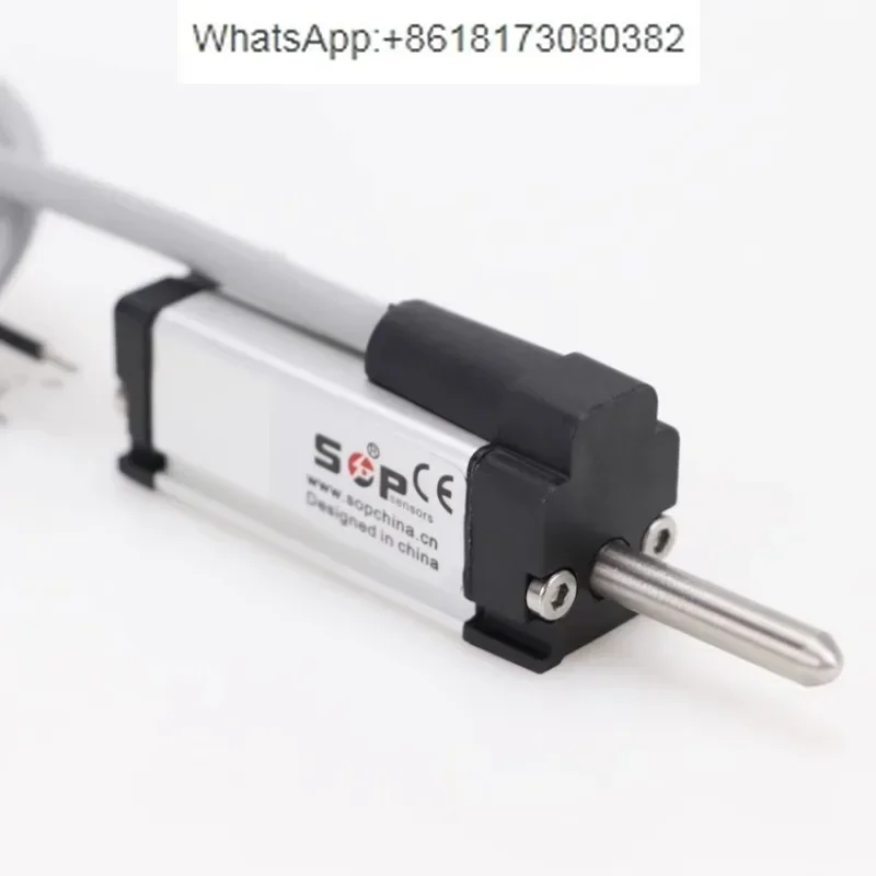 Micro self-healing linear displacement sensor KTR5 25 100mm spring distance measuring resistor displacement ruler