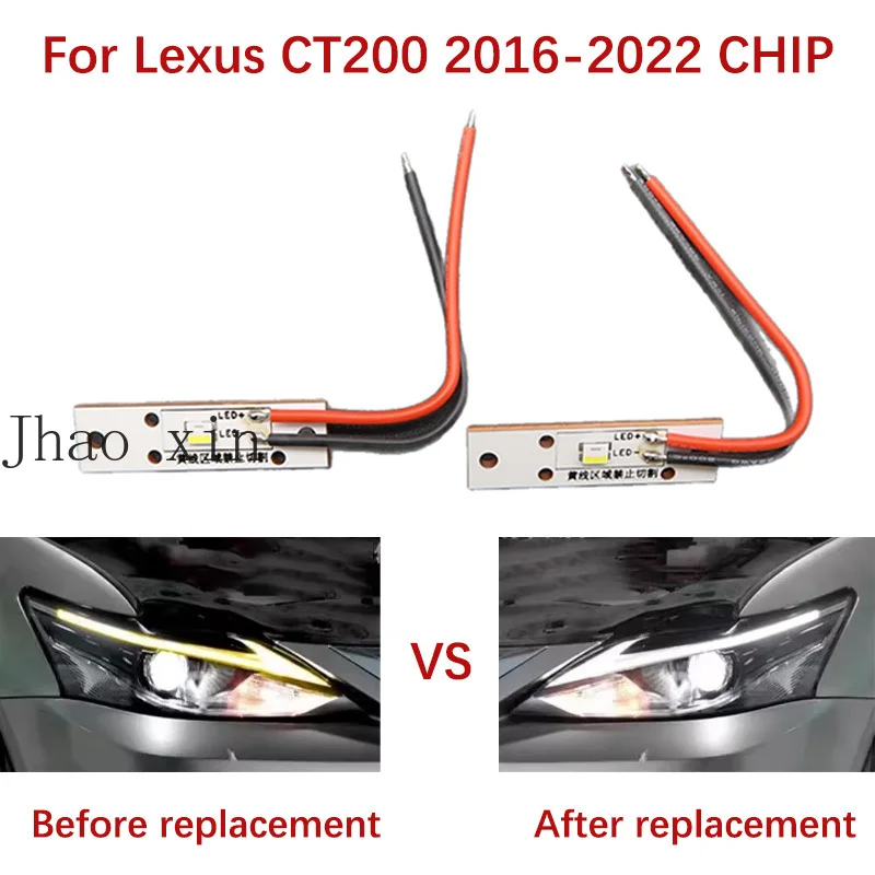

Ballast Angel Eye Chip Circuit Board Light Source Board Chip Module For Lexus CT200 White Light 2016-2022 Car Headlight DRL CHIP