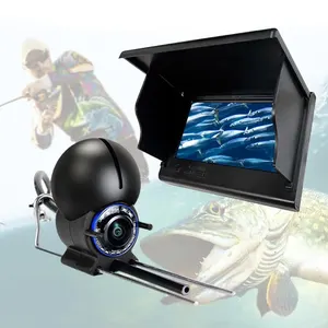 Cámara de pesca submarina 1080p HD 4.3 pulgadas Ejecit de pesca LCD LCD para pesca de hielo para bote con pesca en kayak con batería de 5000 a.m. 12 Mejor cámara de ventas - №10