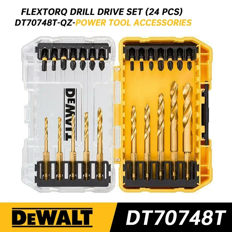 Imagem -04 - Brocas Dewalt Grupo Acessórios da Ferramenta Elétrica Dt70748 Dw1361 Dt70730 Dt70735 Dt70758 Dwacs65 Dwangft100conjunto Dw2166 Dt70702 Dt70739