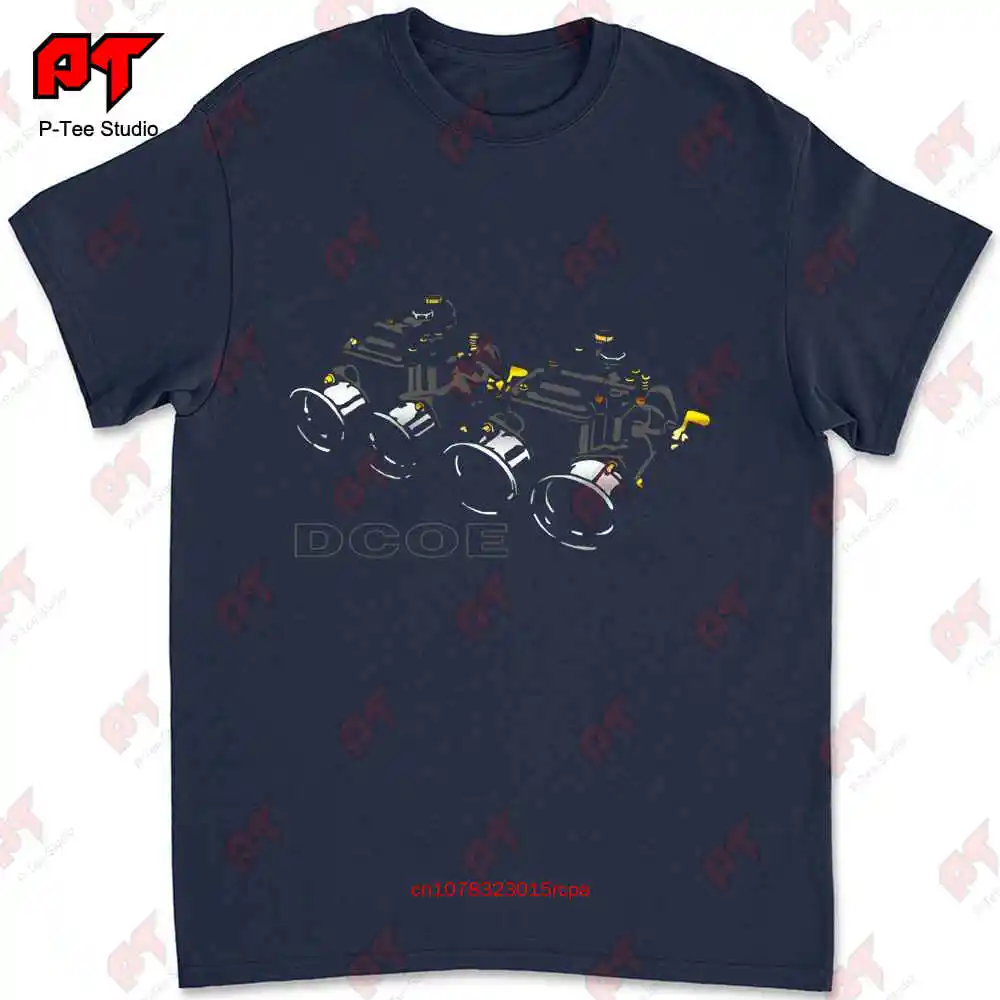 Carburators Oldschool Weber 40 45 Turbo Alfa T-shirt CA3P